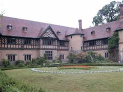 Innenhof eines Schlosses